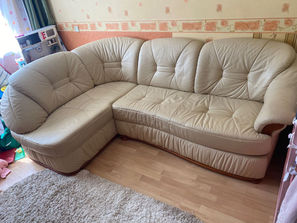 Mobilier Vind coltar exstensibil din piele naturala Are ...