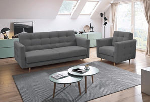 Mobilier Set canapea și fotoliu de calitate înaltă
----...