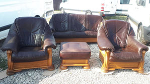 Mobilier Mobilier din Germania piele si lemn natural!
-...