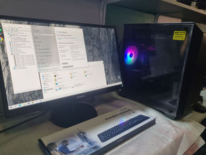 Calculatoare de masa 24 Monitor+Core i7 Ram 16Gb SSD+HDD Gtx 1660 su...