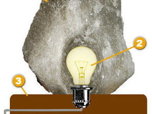 Iluminat Соляная лампа , Румыния , Прайд. (Salina Praid)...